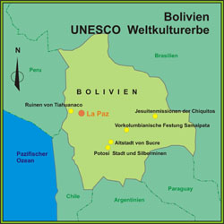 Bolivien Weltkulturerbe