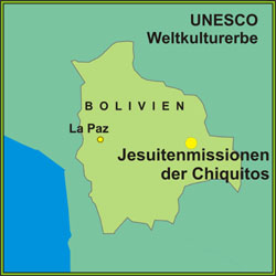 Jesuitenmissionen der Chiquitos. UNESCO Weltkulturerbe
