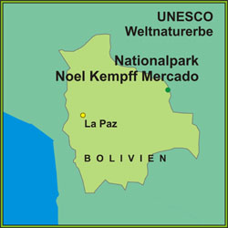 Nationalpark Noel Kempff Mercado ist UNESCO Weltnaturerbe