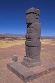 Kalassasaya Monolith in Bolivien